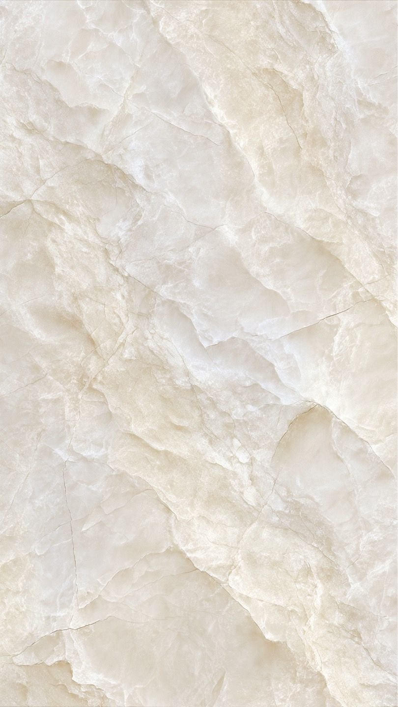 Alabaster stone with soft translucent veining